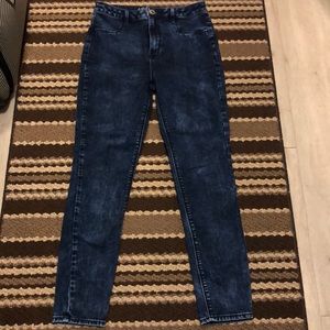 American Eagle Sky High Jegging-Dark Acid Wash